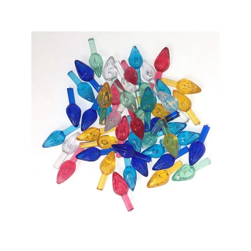 48 Pack Ceramic Tree Lights 1/2" Twist