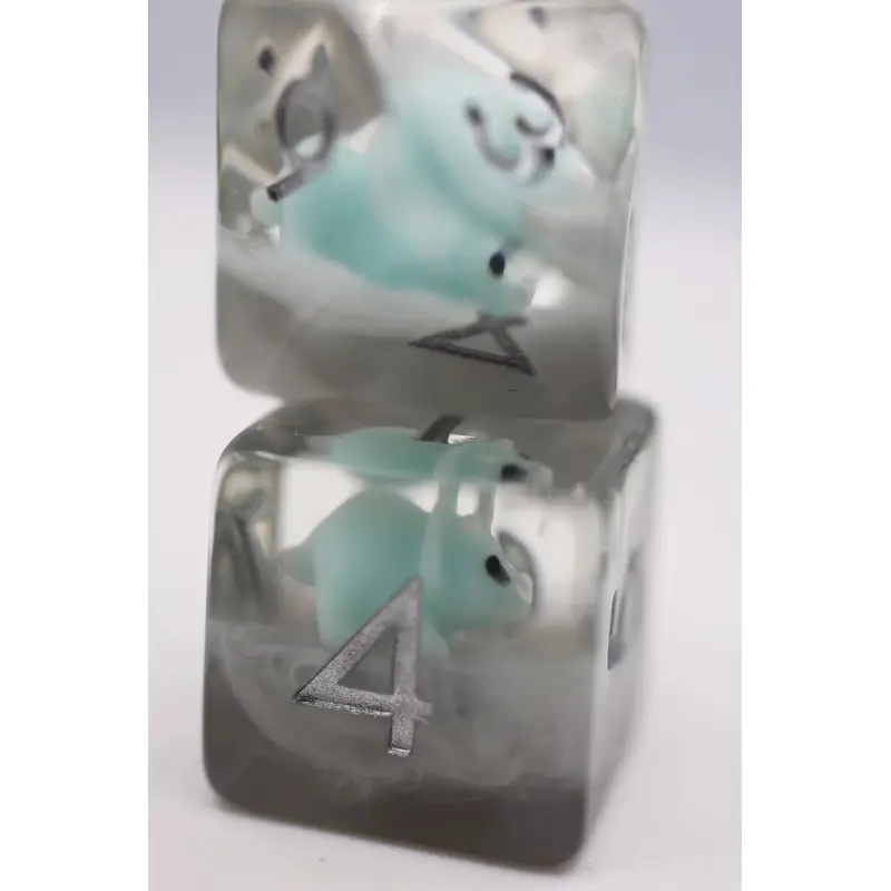 Baby Triceratops RPG Dice Set