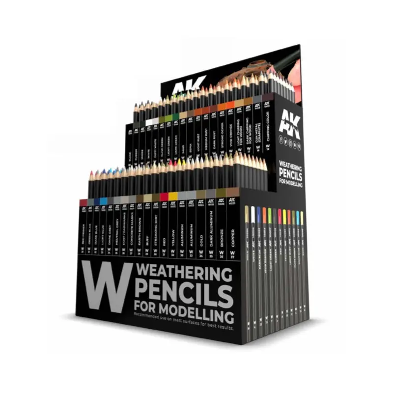 AK Interactive Weathering Pencils