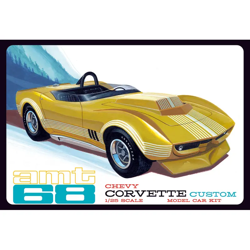 AMT 1/25 1968 Chevy Corvette Custom