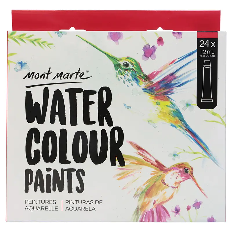 MONT MARTE Watercolour Paint Set 2ml - 24pcs