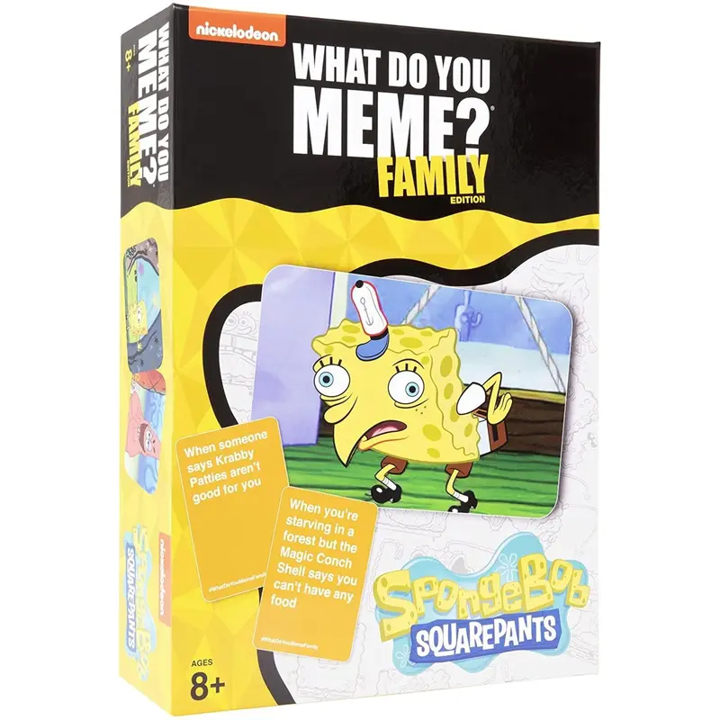 What do you Meme? Family Edition Spongebob Squarepants