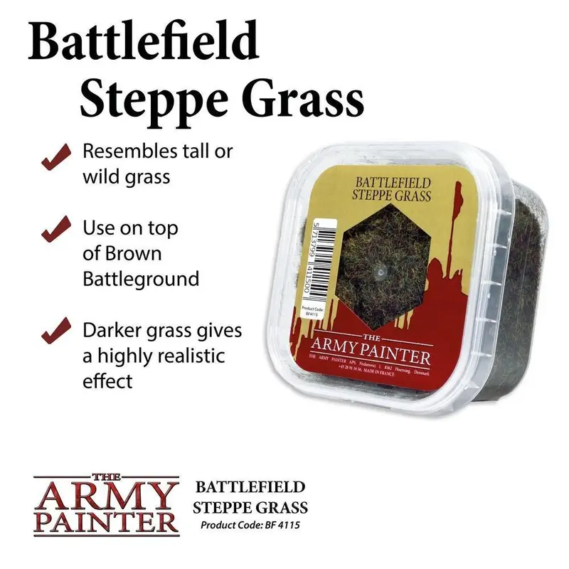Army Painter Basing Material: Battlefield Steppe Grass