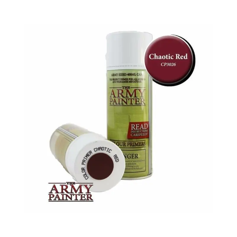 Army Painter Colour Primer: Chaotic Red