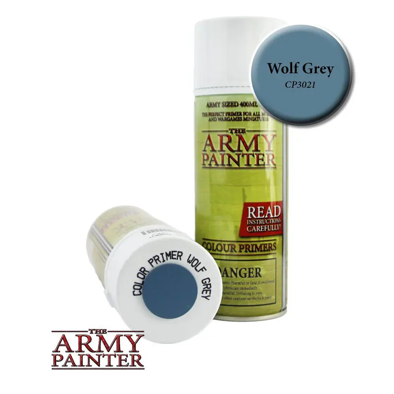 Army Painter Colour Primer: Wolf Grey