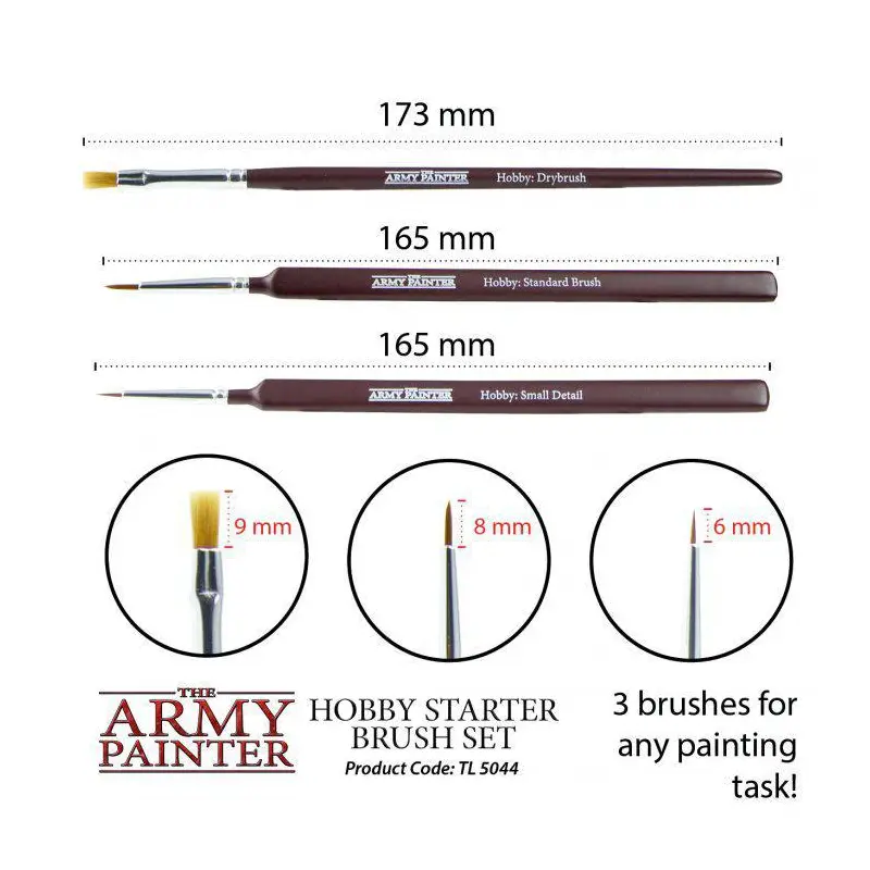 Army Painter Hobby Starter Brush Set