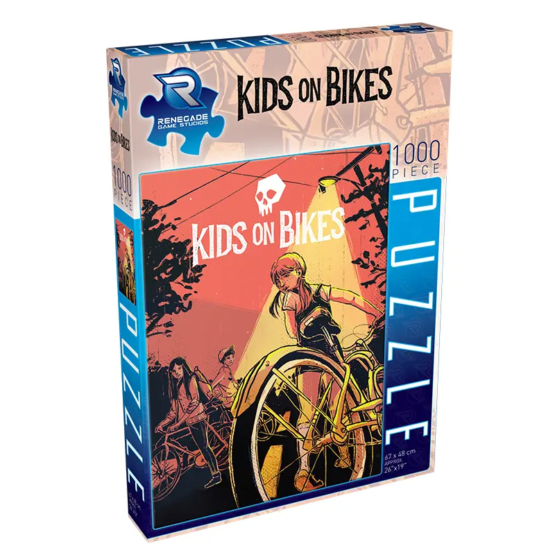 Kids on Bikes RPG Jigsaw Puzzle - (Renegade 1000pc)