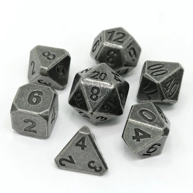 Forge Ancient Silver (Metal 7-Die RPG Set)