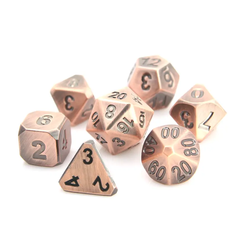 Forge Battleworn Copper (Metal 7-Die RPG Set)