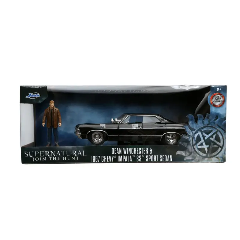 HOLLYWOOD RIDES 67 Chev Impala ss Sport Sedam W/Dean FIG 1/24 DIE-CAST Vehicle