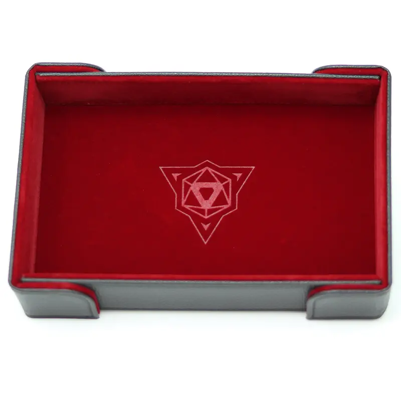Magnetic Rectangle Tray w/ Red Velvet