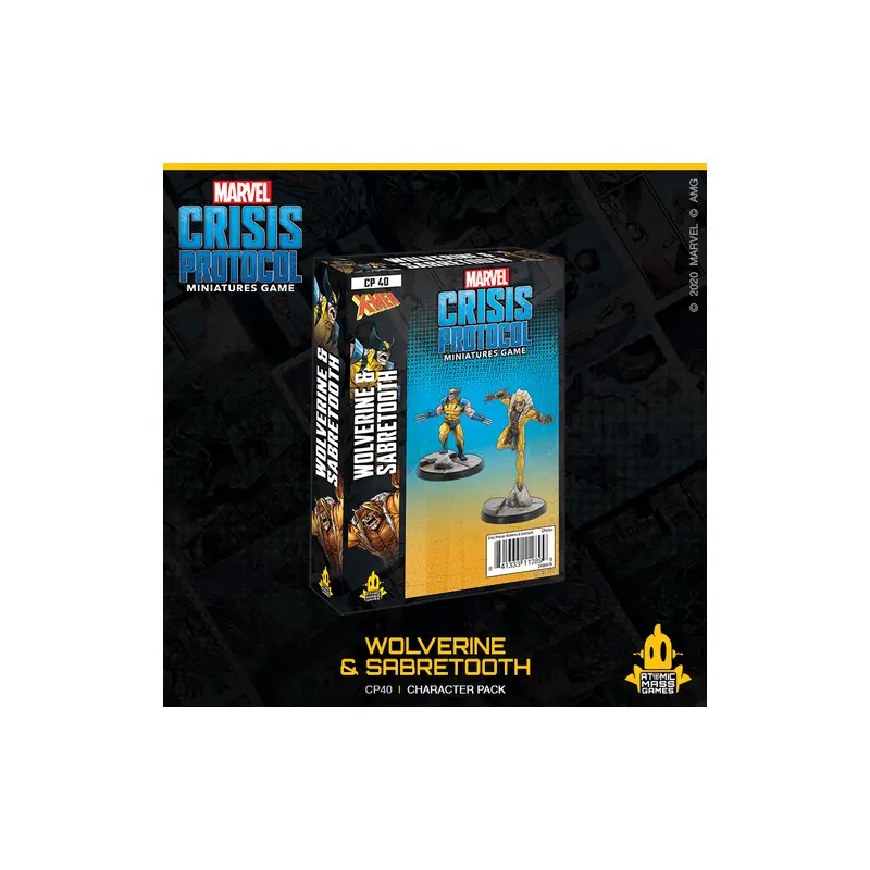 Marvel Crisis Protocol: Wolverine & Sabertooth