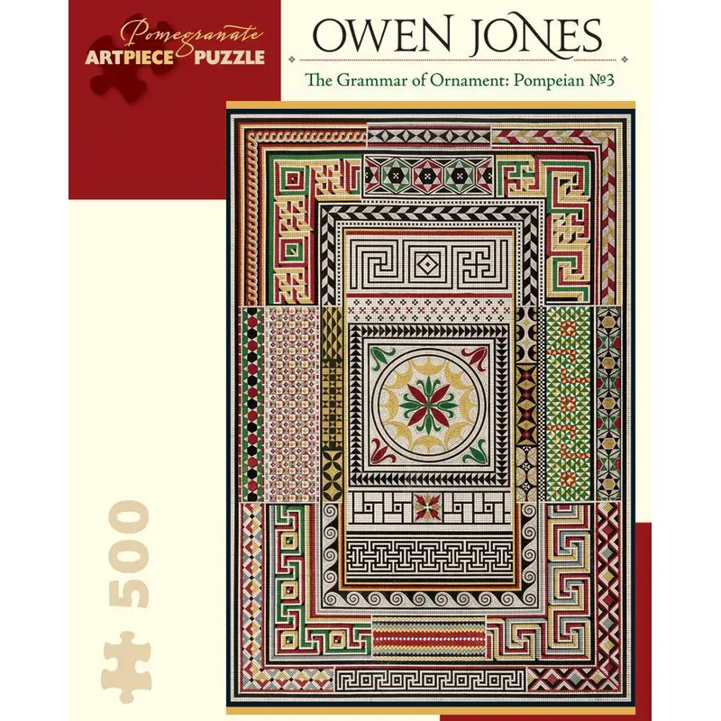 Owen Jones - The Grammar of Ornament: Pompeian No3
