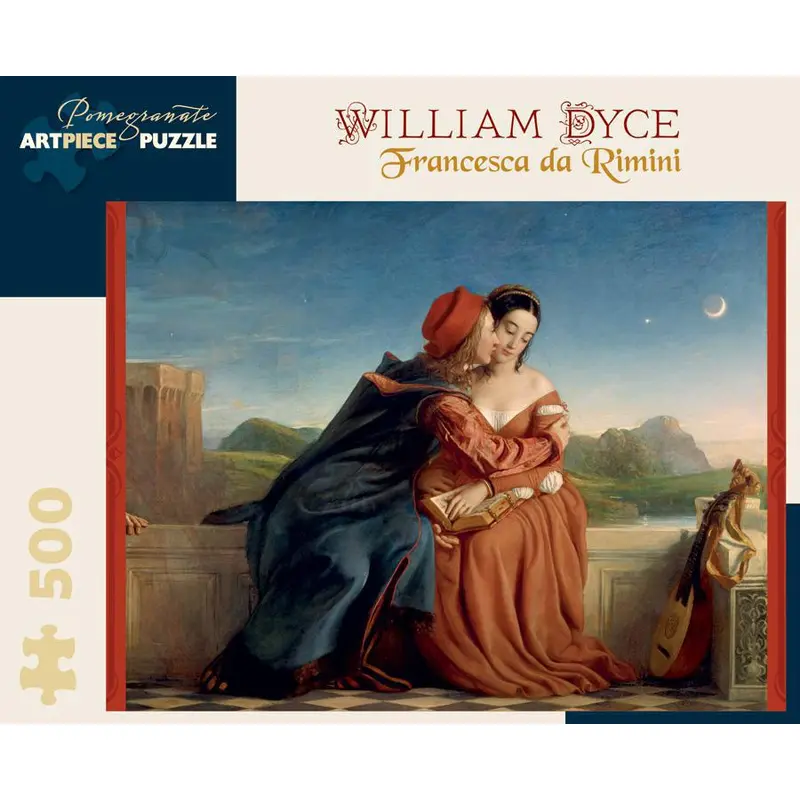 William Dyce - Francesca da Rimini (Pomegranate 500pc)