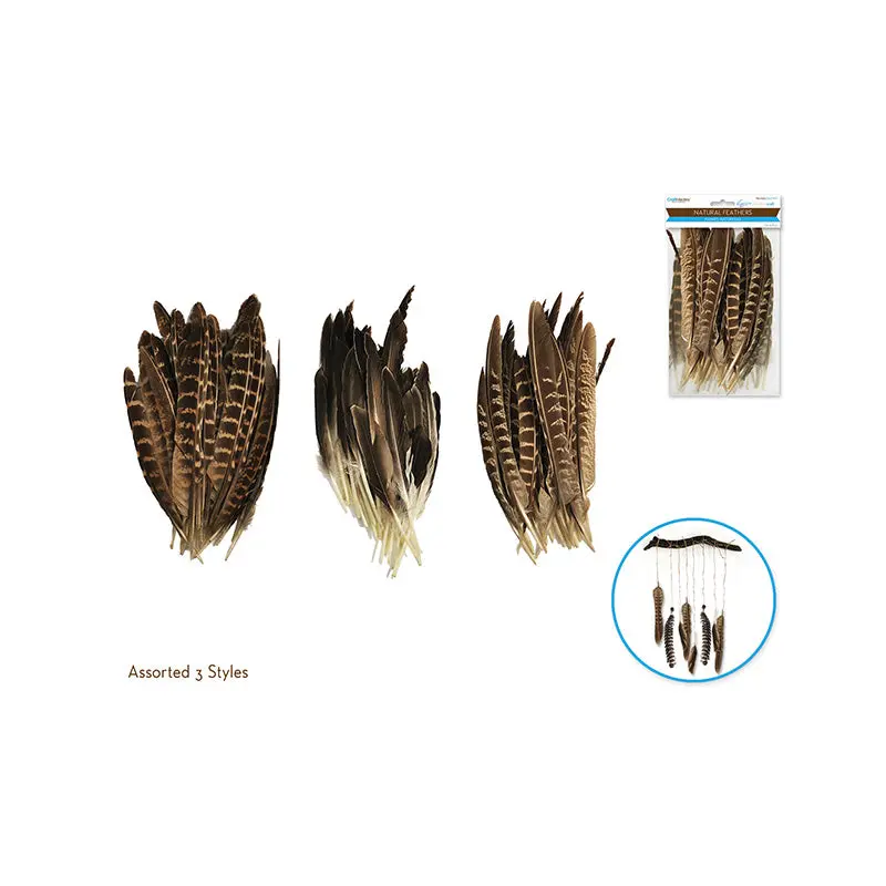 Feather Craft: 6"-8" Au Naturel 8g
