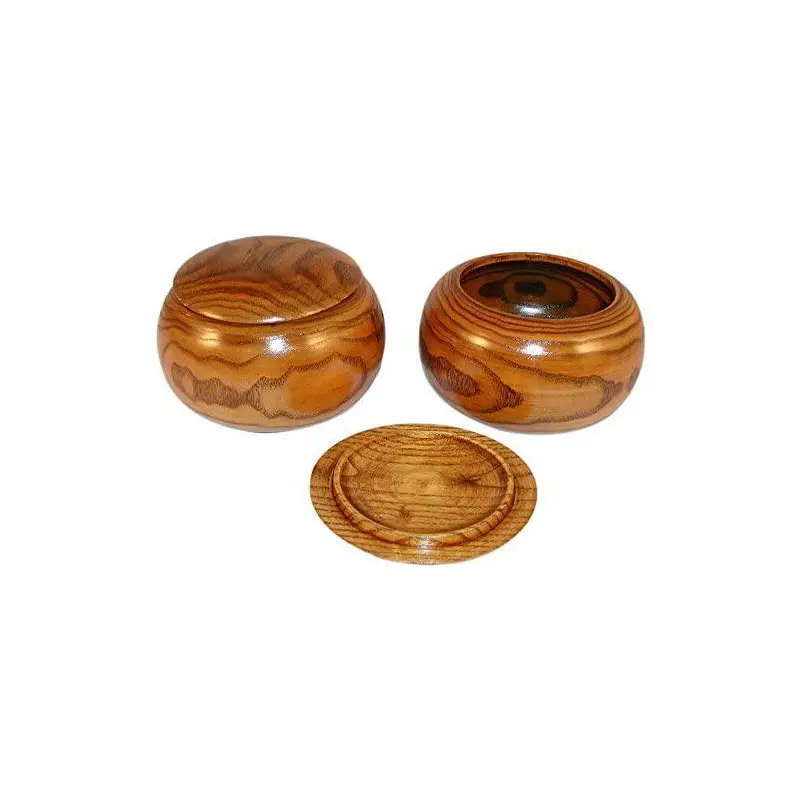 Large Wood Go Bowls (Set of Two)