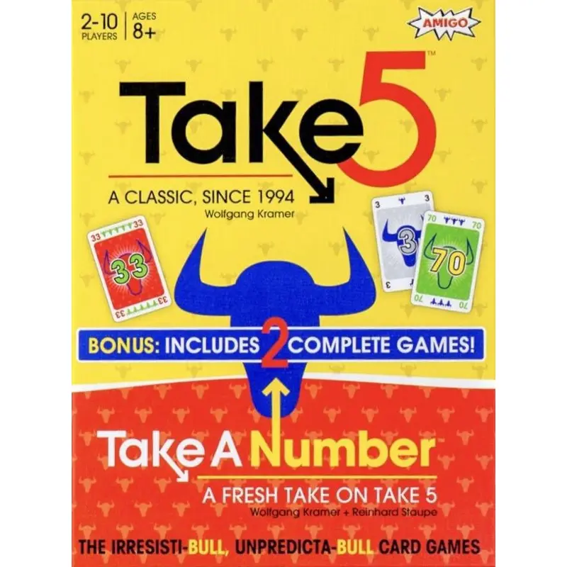 Take 5 (6 Nimmt) Take A Number (X Nimmt)