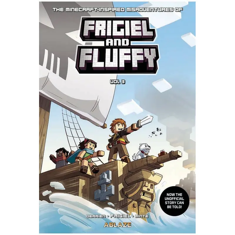 THE MINECRAFT-INSPIRED MISADVENTURES OF FRIGIEL AND FLUFFY Vol 3 HC