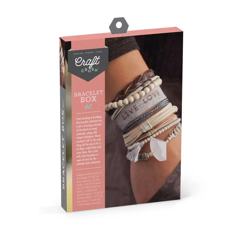 CRAFT CRUSH BRACELET BOX NEUTRALS