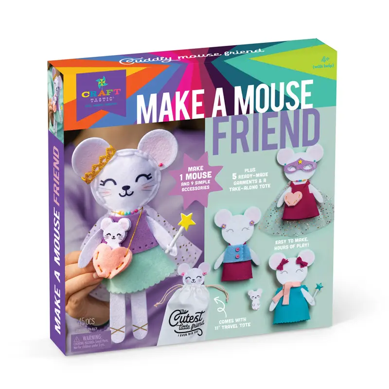 CRAFT-TASTIC MAKE A MOUSE FRIEND