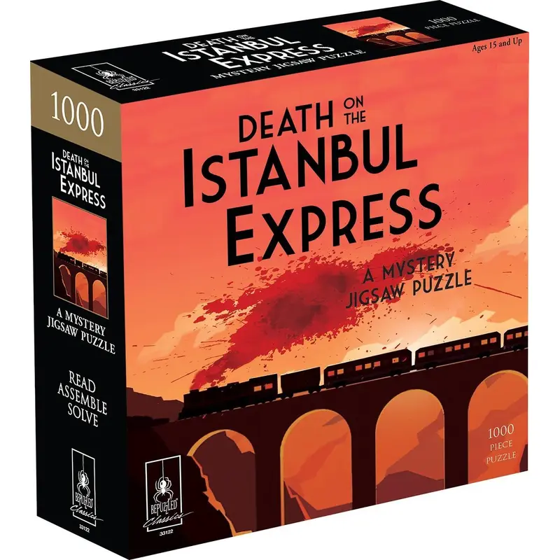 Death on the Istanbul Express: A Mystery Jigsaw Puzzle
