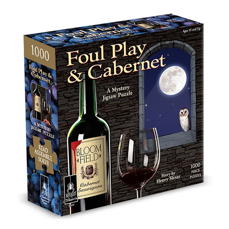 Foul Play & Cabernet: A Mystery Jigsaw Puzzle