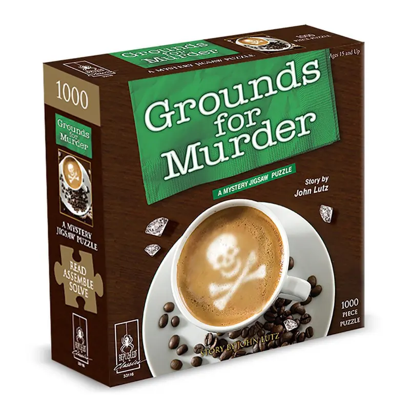 Grounds for Murder: A Mystery Jigsaw Puzzle