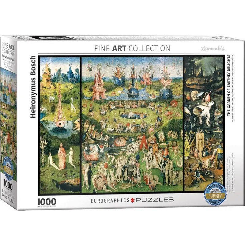Heironymus Bosch - The Garden of Earthly Delights (Eurographics 1000 pc)
