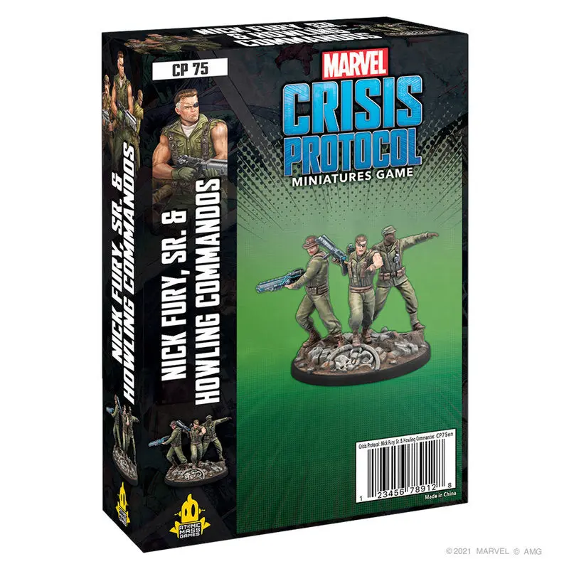 MARVEL: CRISIS PROTOCOL - Nick Fury, SR. & Howling Commandos