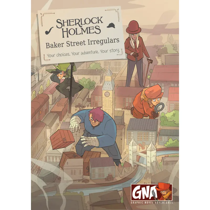 Sherlock Holmes: Baker Street Irregulars (GNA - Graphic Novel Adventures)