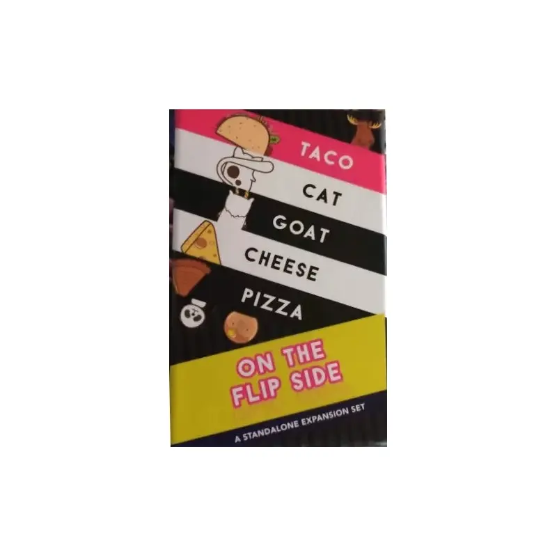 Taco Cat Goat Cheese Pizza: On The Flip Side