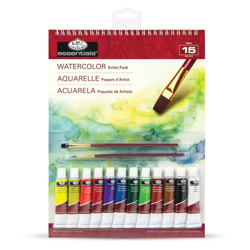 Watercolor Artist Pack - 15 pc