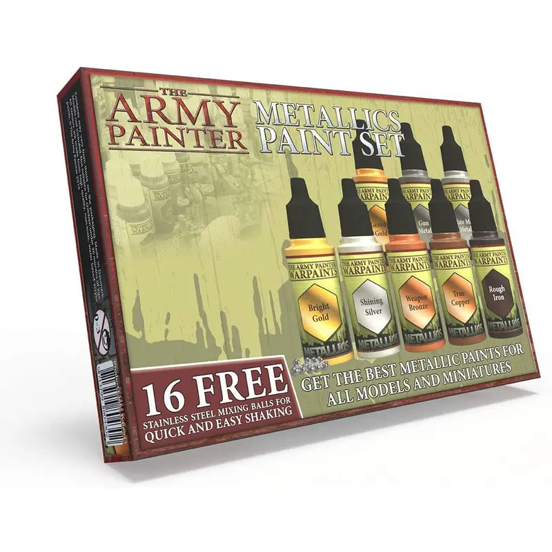 Army Painter Metallic Colours Paint Set
