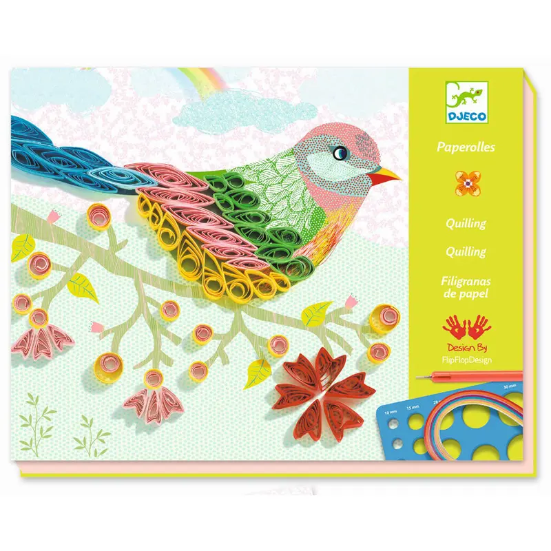 Djeco Spiral Seasons quilling