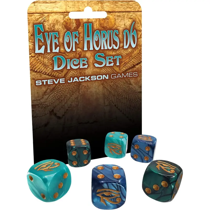 Eye of Horus d6 Dice Set