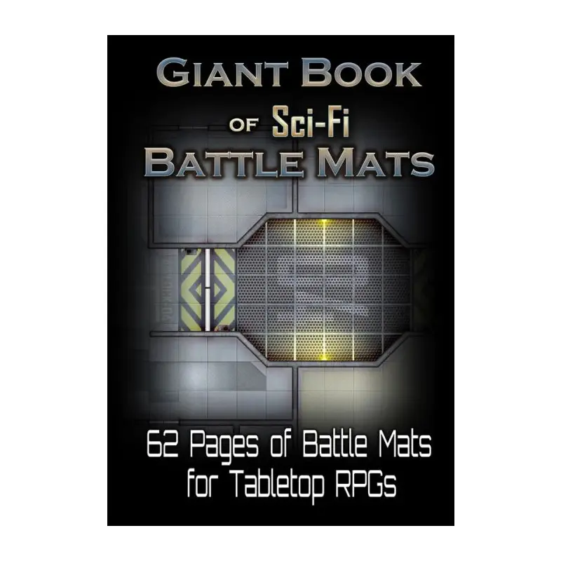 The Giant Book of Sci-Fi Battle Mats (A3 16x12")
