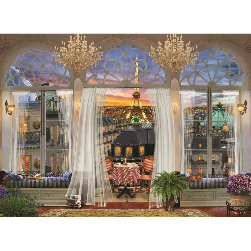 Belle Vue  Paris Rooftop View (Masterpieces 1000pc)