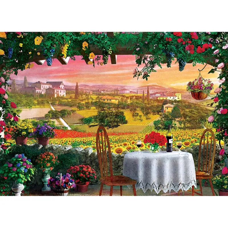 Belle Vue  Tuscany Hills View (Masterpieces 1000pc)