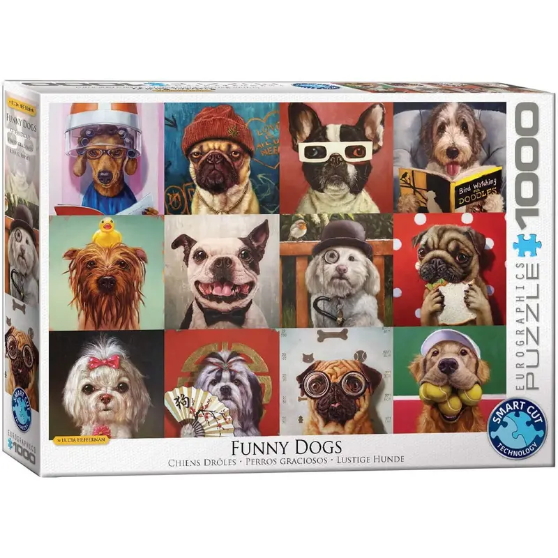Funny Dogs (Eurographics 1000pc)