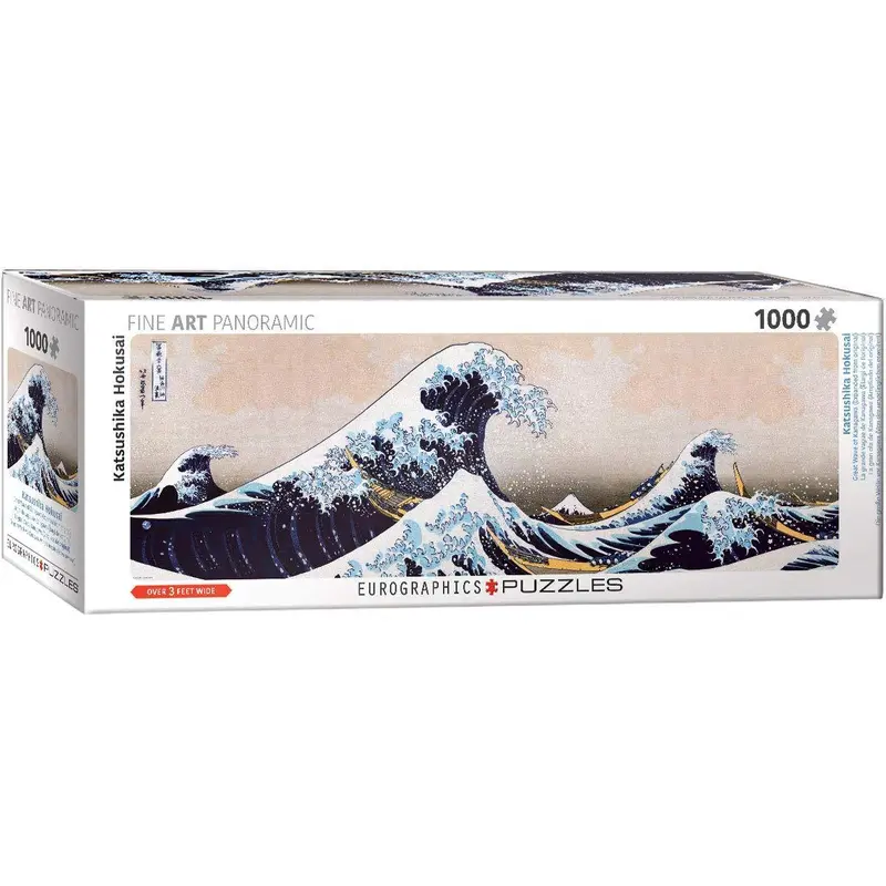 Great Wave of Kanagawa (Eurographics 1000pc Panoramic)