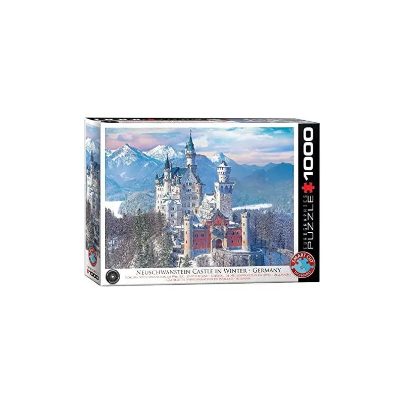 Neuschwanstein in Winter (Eurographics 1000pc)