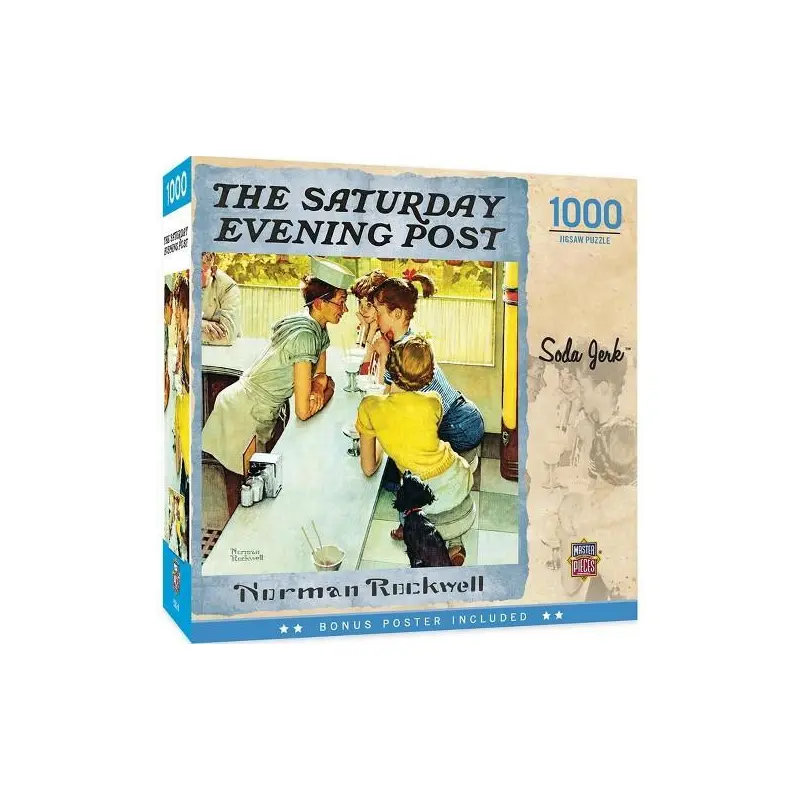 Saturday Evening Post  The Soda Jerk (Master Pieces 1000pc)