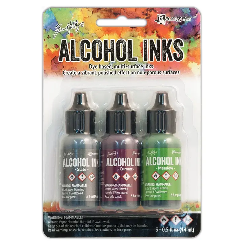 Tim Holtz Alcohol Ink Set COTTAGE PATH Ranger TIM20714