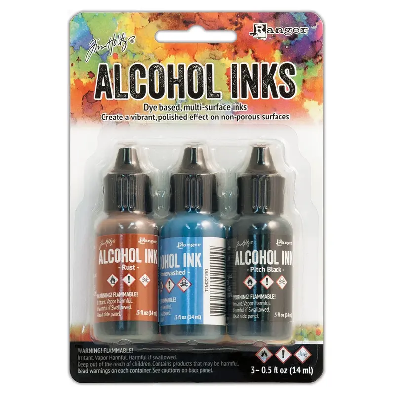 Tim Holtz Alcohol Ink Set MINER'S LANTERN Ranger 20721