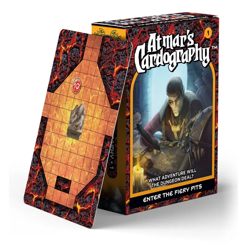 Atmar's Cardography: Enter the Fiery Pits