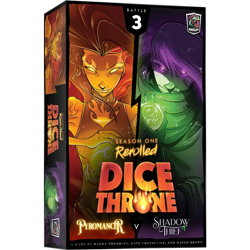 Dice Throne Season One Rerolled: Pyromancer v Shadow Thief