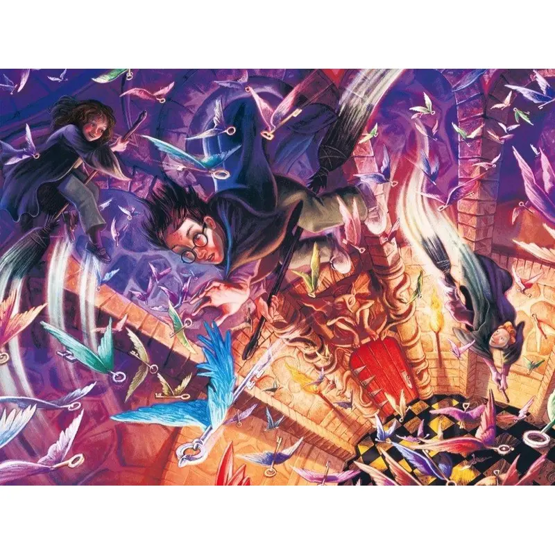 Harry Potter: Flying Keys (New York Puzzle Company 1000pc)