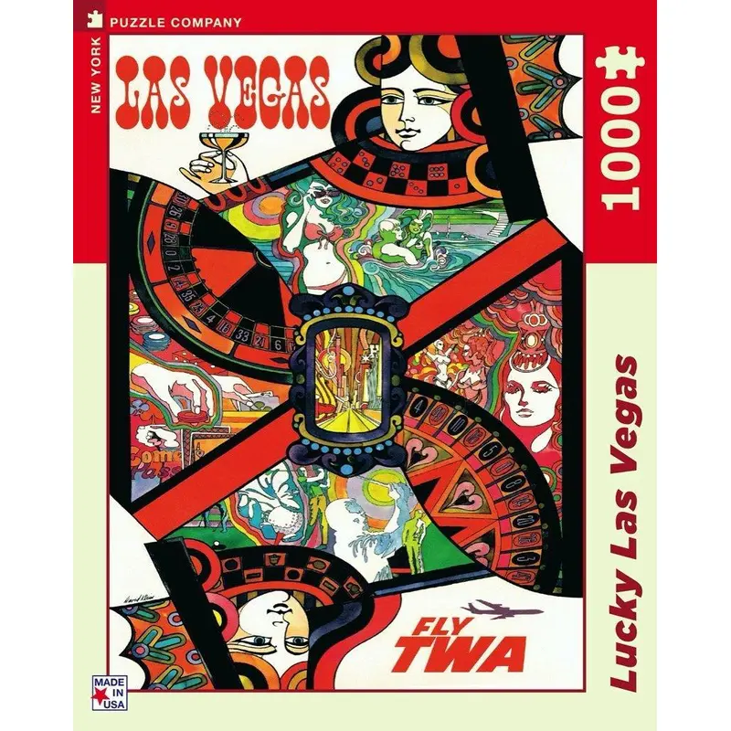 Lucky Las Vegas (New York Puzzle Company 1000pc)