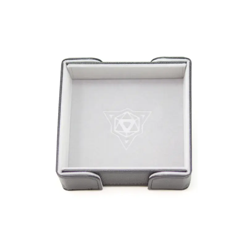 Magnetic Square Tray w/ Gray Velvet