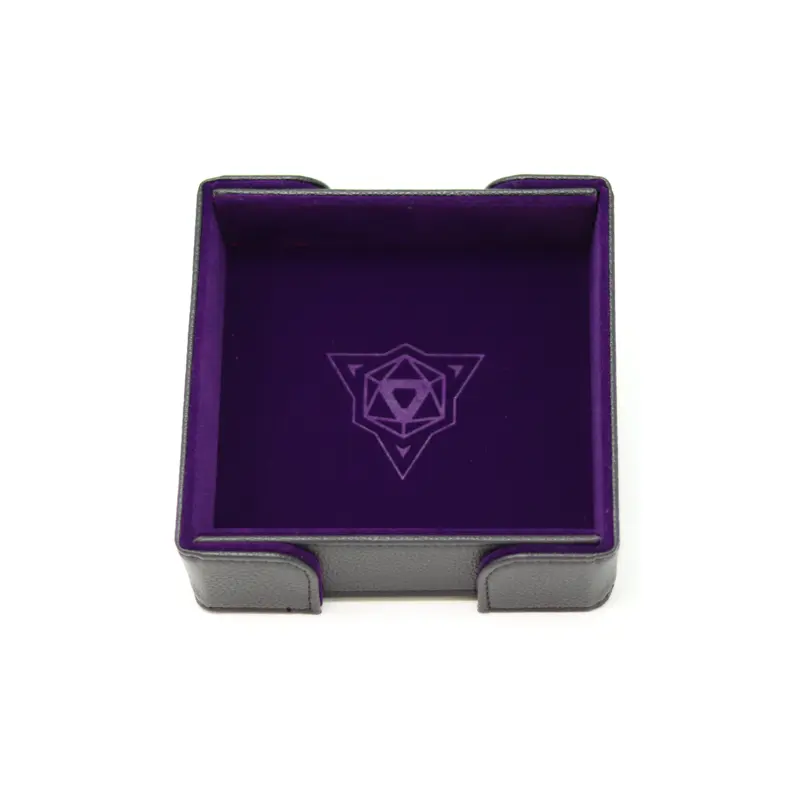 Magnetic Square Tray w/ Purple Velvet